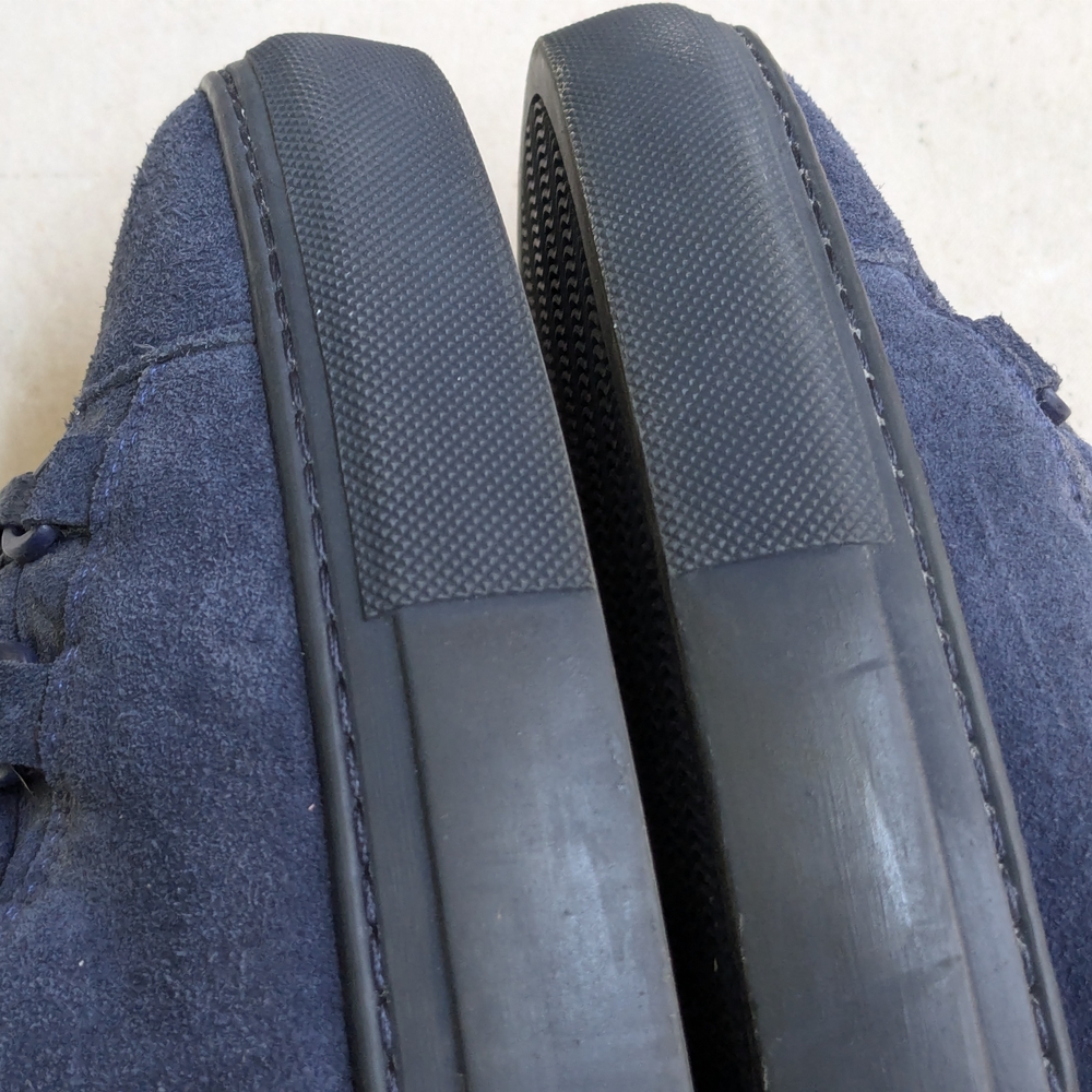Balenciaga Blue Suede Sneakers - Picture 7 of 16